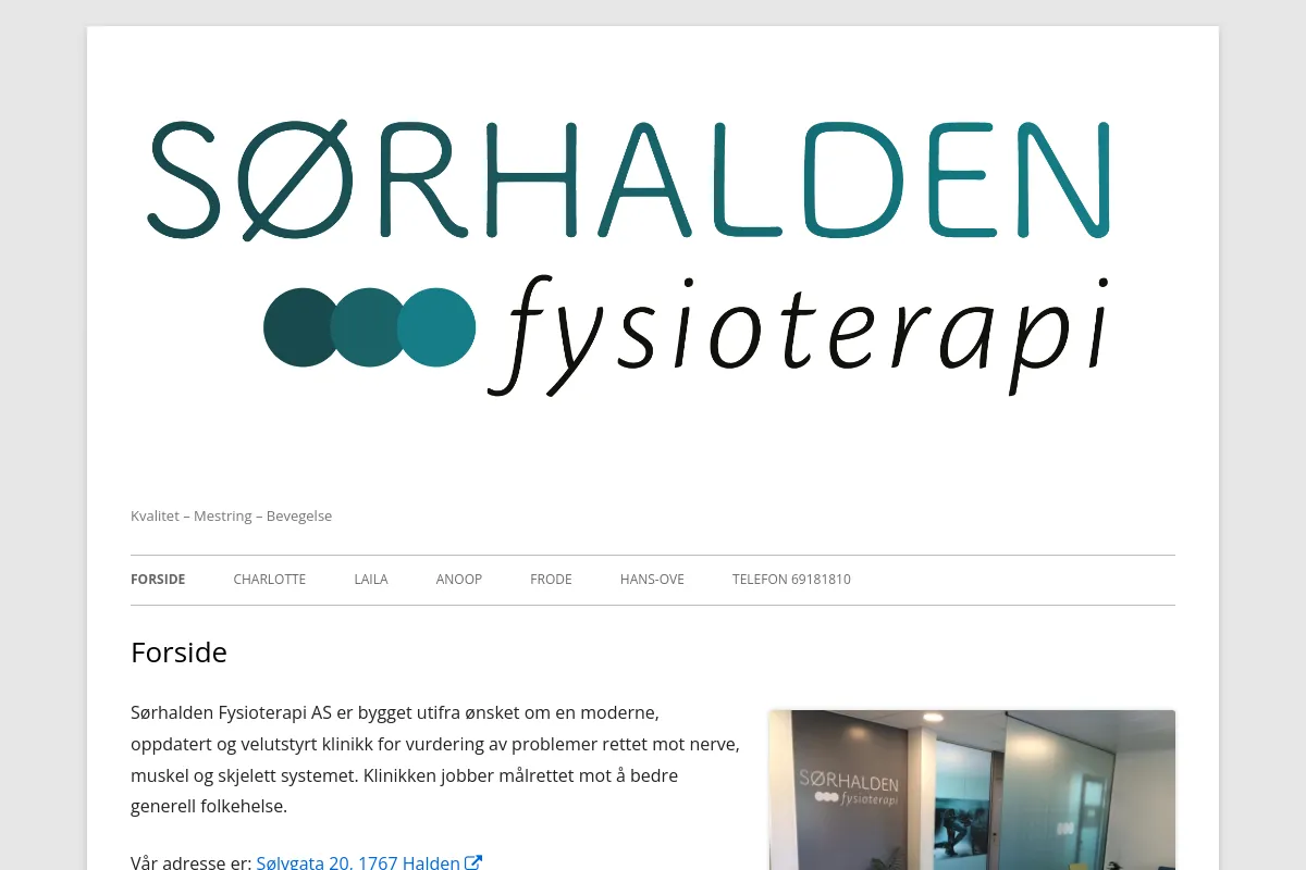 Sørhalden Fysioterapi AS