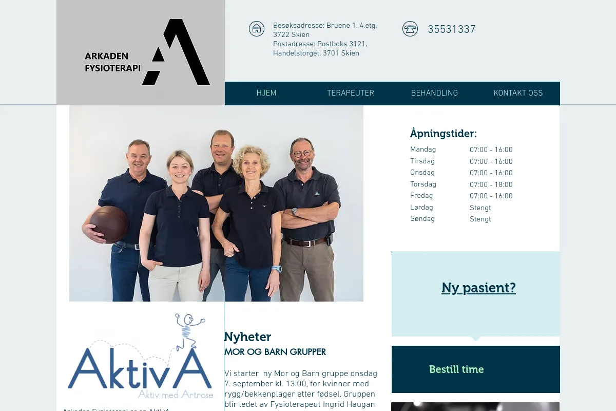 Arkaden Fysioterapi Skien
