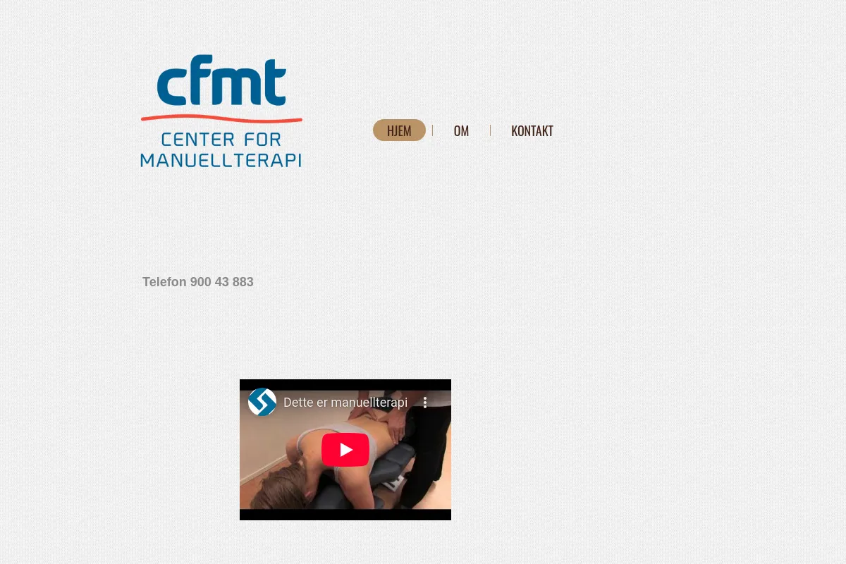 Center for Manuellterapi